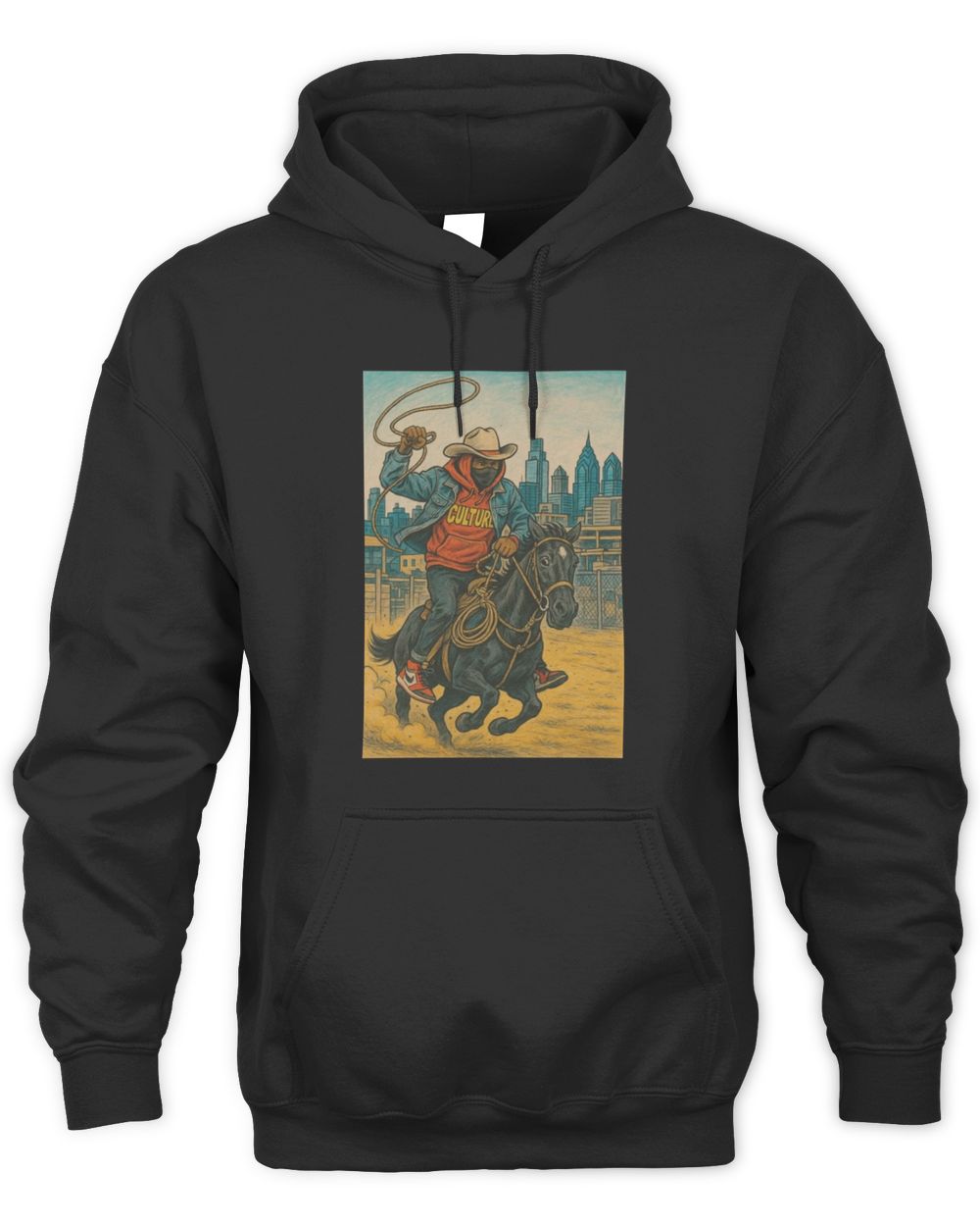 For The Culture Merch Culture Cowboy Hoodie Sweatshirt