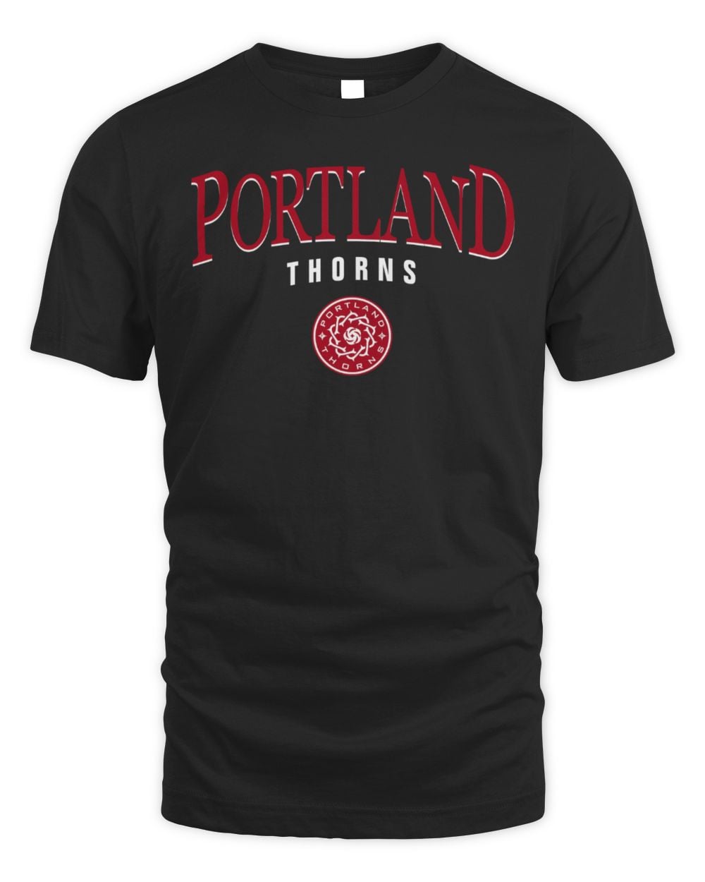 Men's 500 Level Black Portland Thorns FC Team Arch Name Graphic T-Shirt
