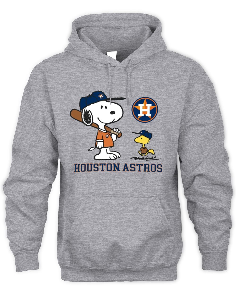 Houston Astros Peanuts Snoopy Hoodie Sweatshirt