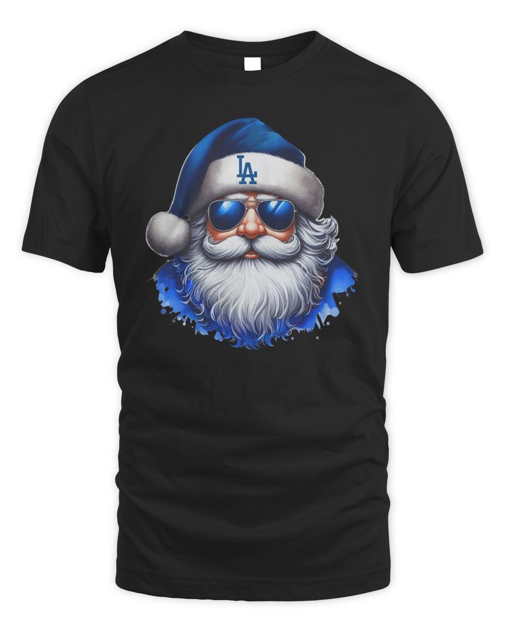 Los Angeles Doyers 2025 Champs Santa Tee