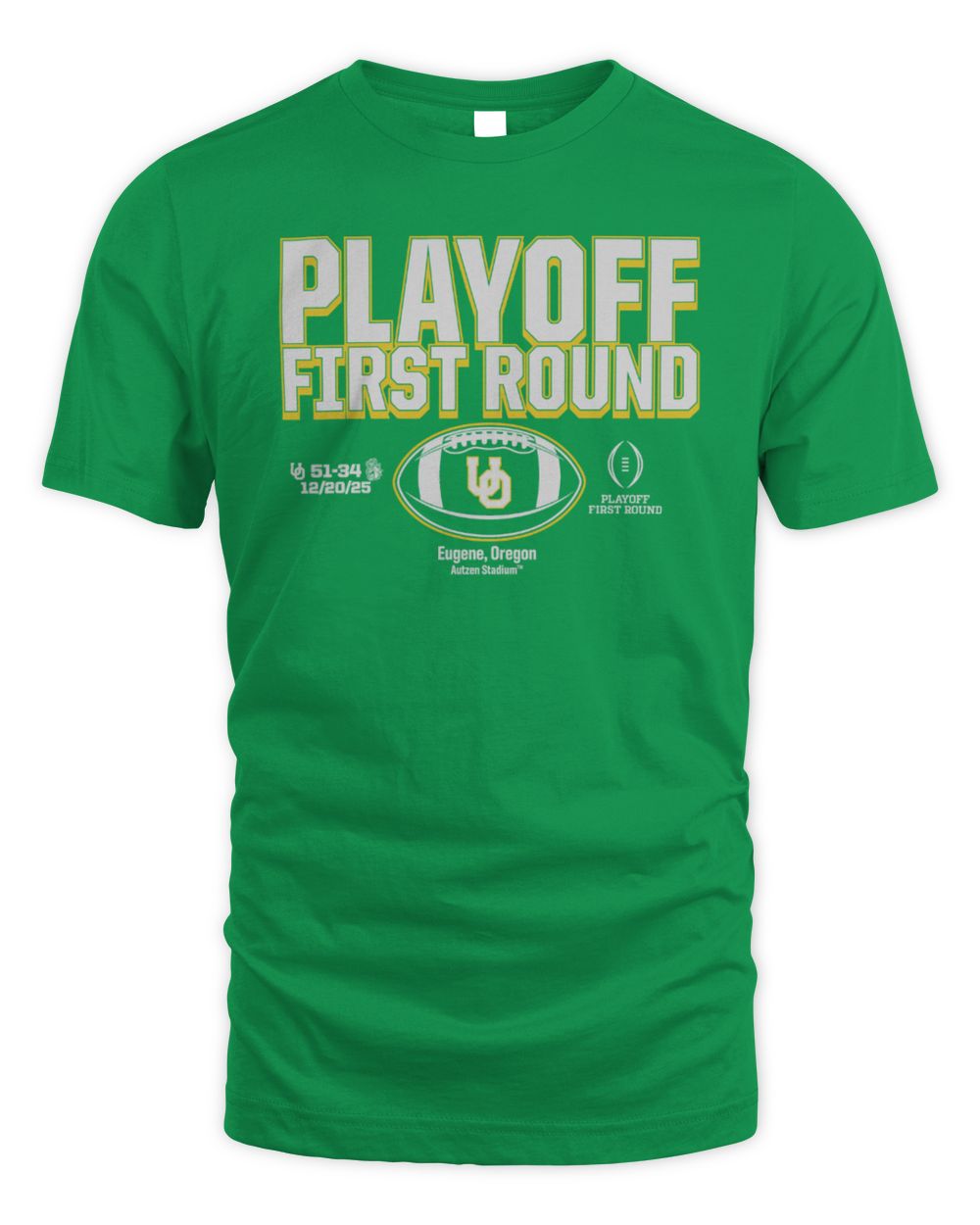 Oregon Ducks 2025 CFP First Round Winner Tee