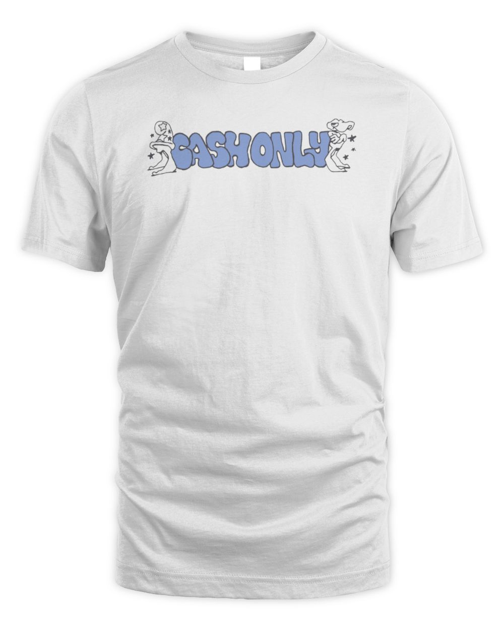 Cash Only Sketchbook T-Shirt White