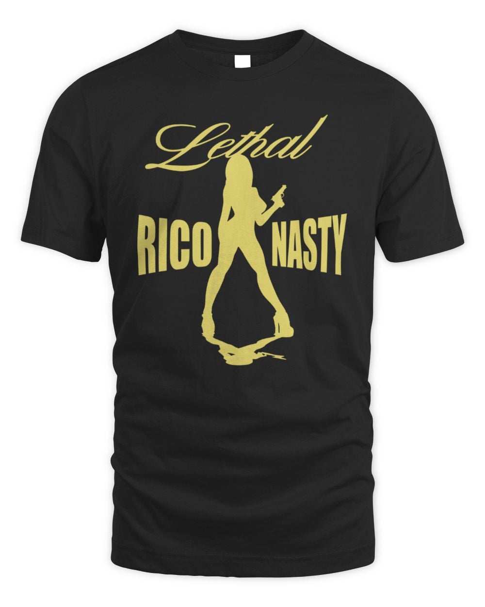 Rico Nasty Merch Lethal Pose T-Shirt Black