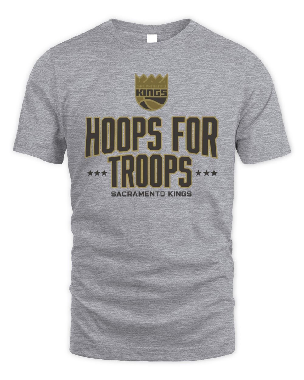 Men's Sacramento Kings Hoops For Troops T-Shirt