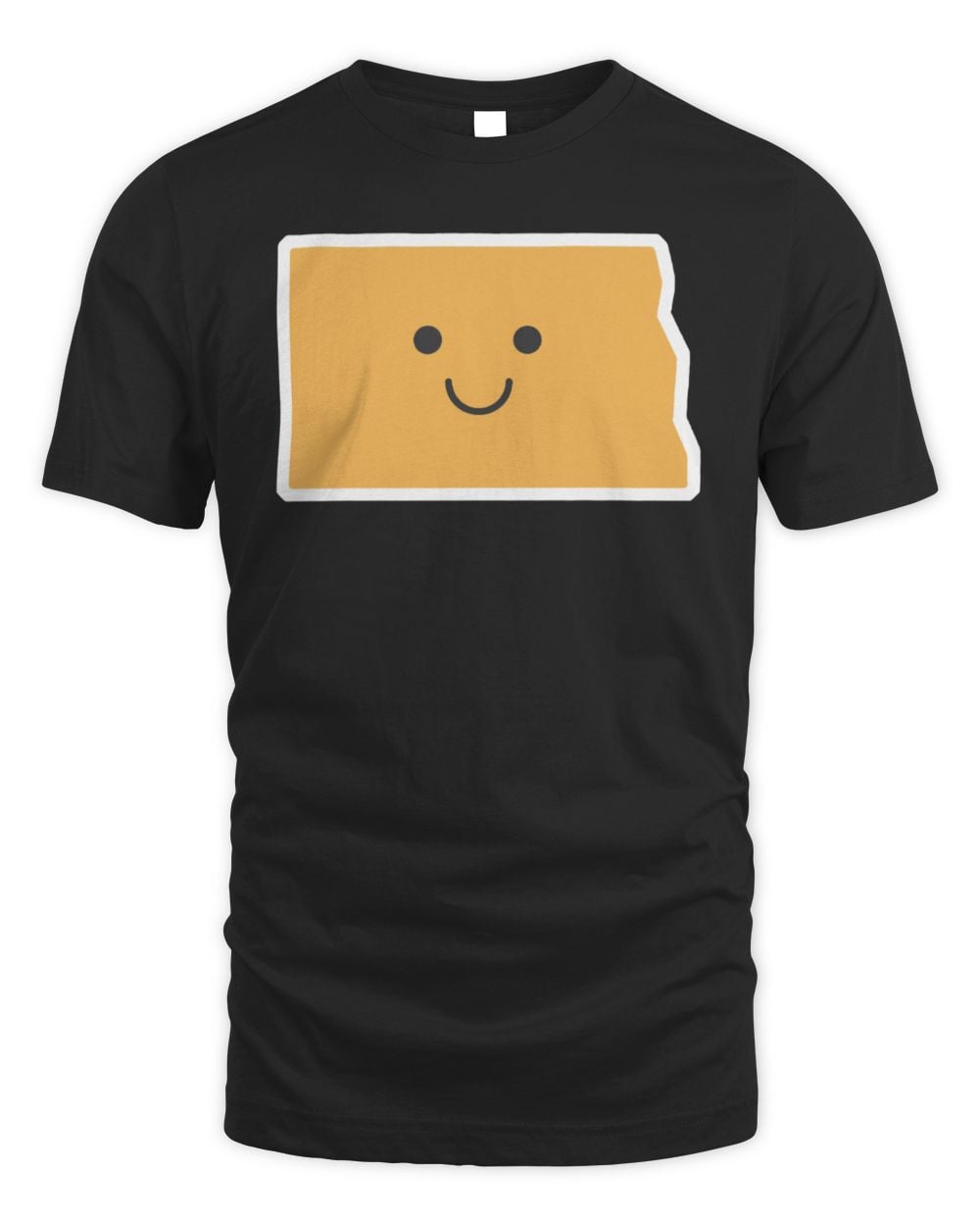 North Dakota Smiley Face T-Shirt