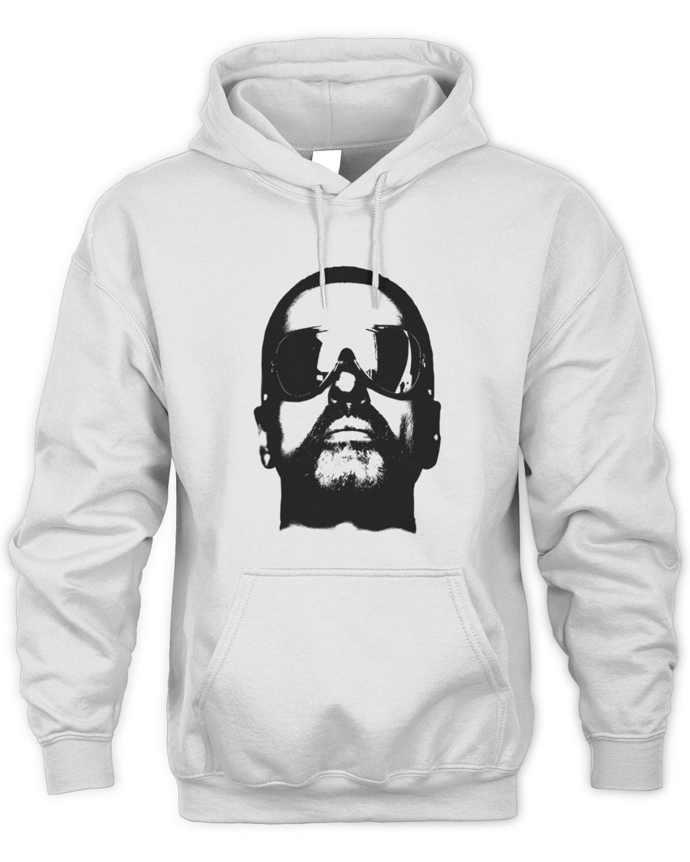 George Michael Merch Mono Shades Hoodie Sweatshirt