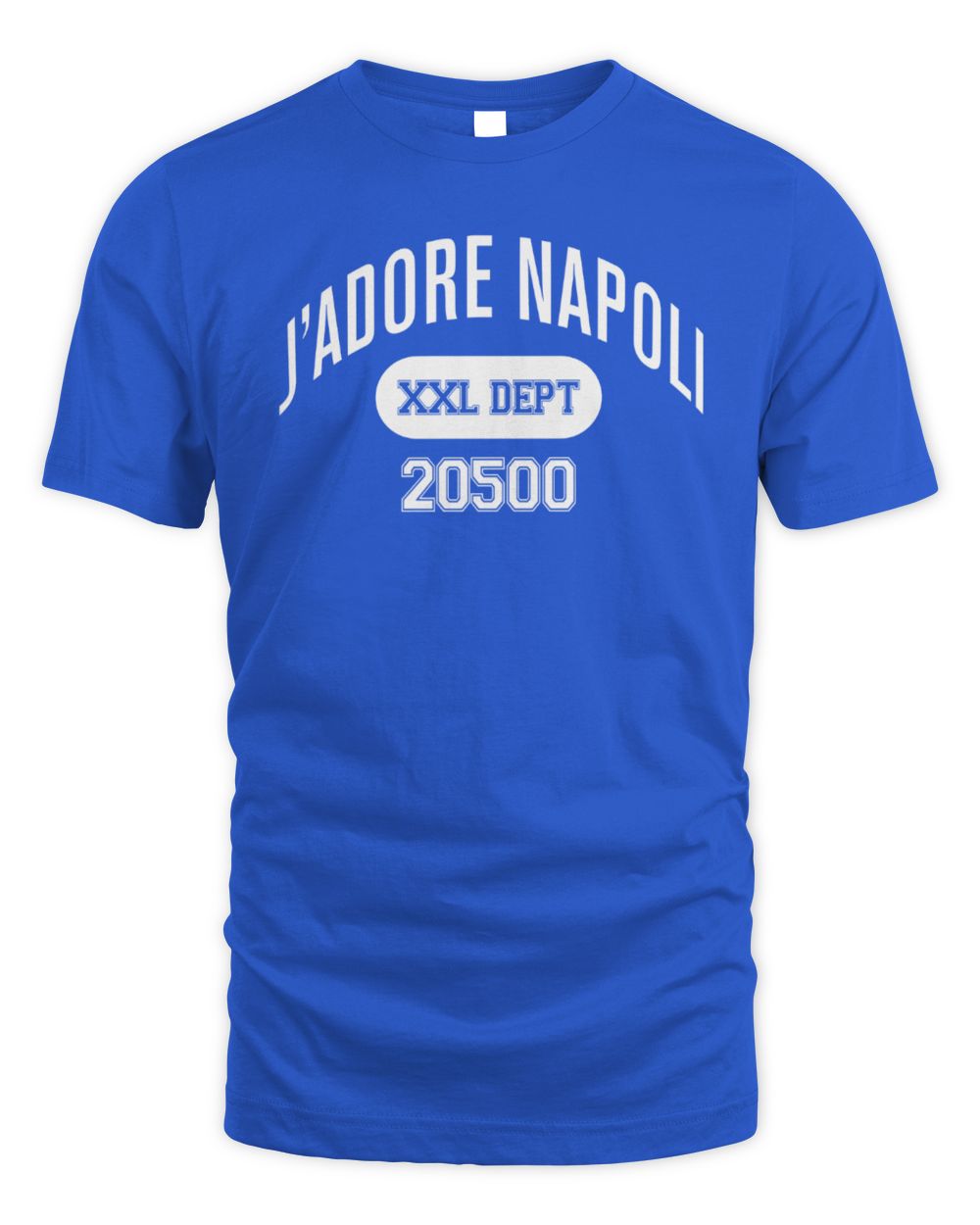 J'Adore Napoli College Boxy Blue T-Shirt