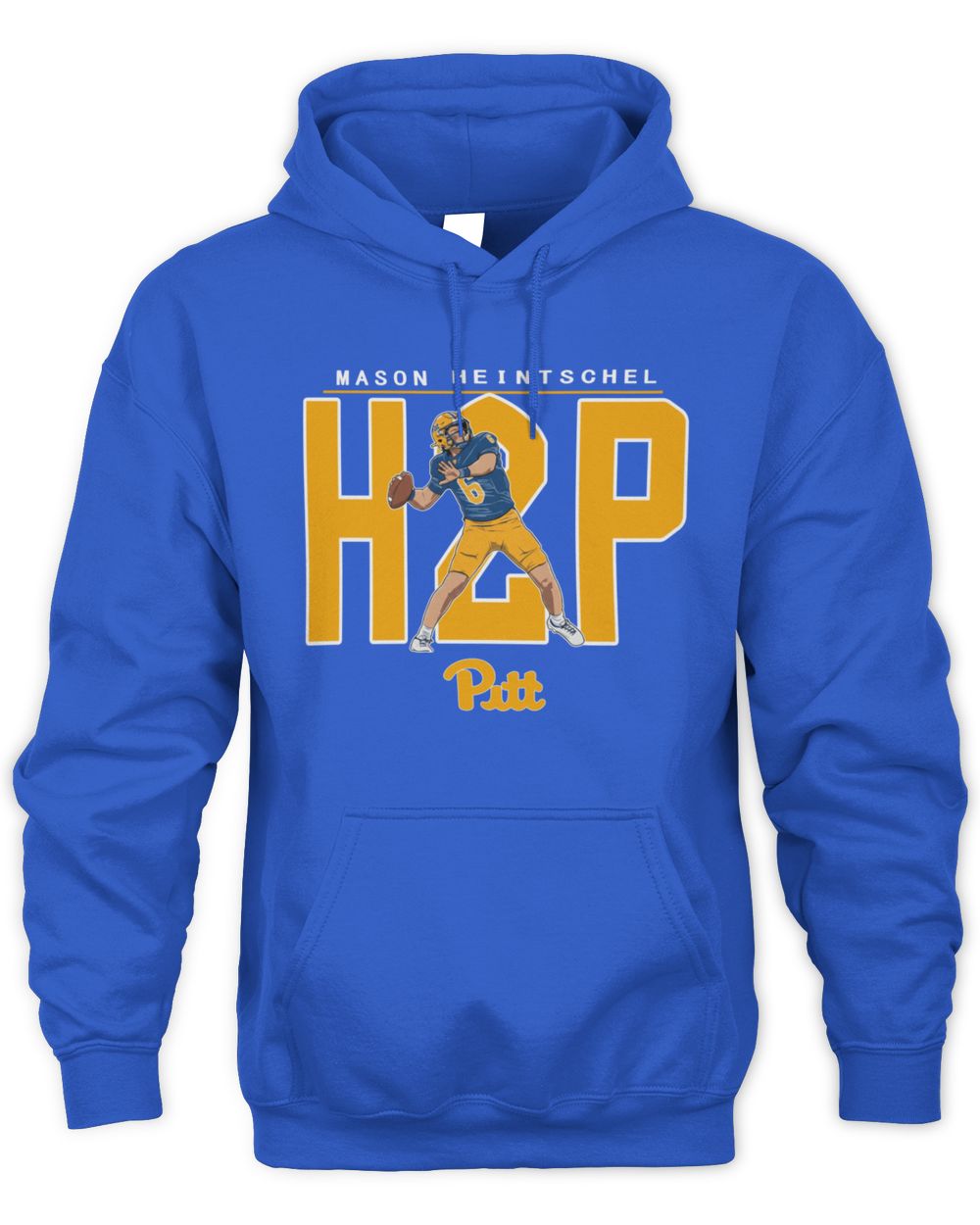 Mason Heintschel H2P Pitt Football Hoodie Sweatshirt