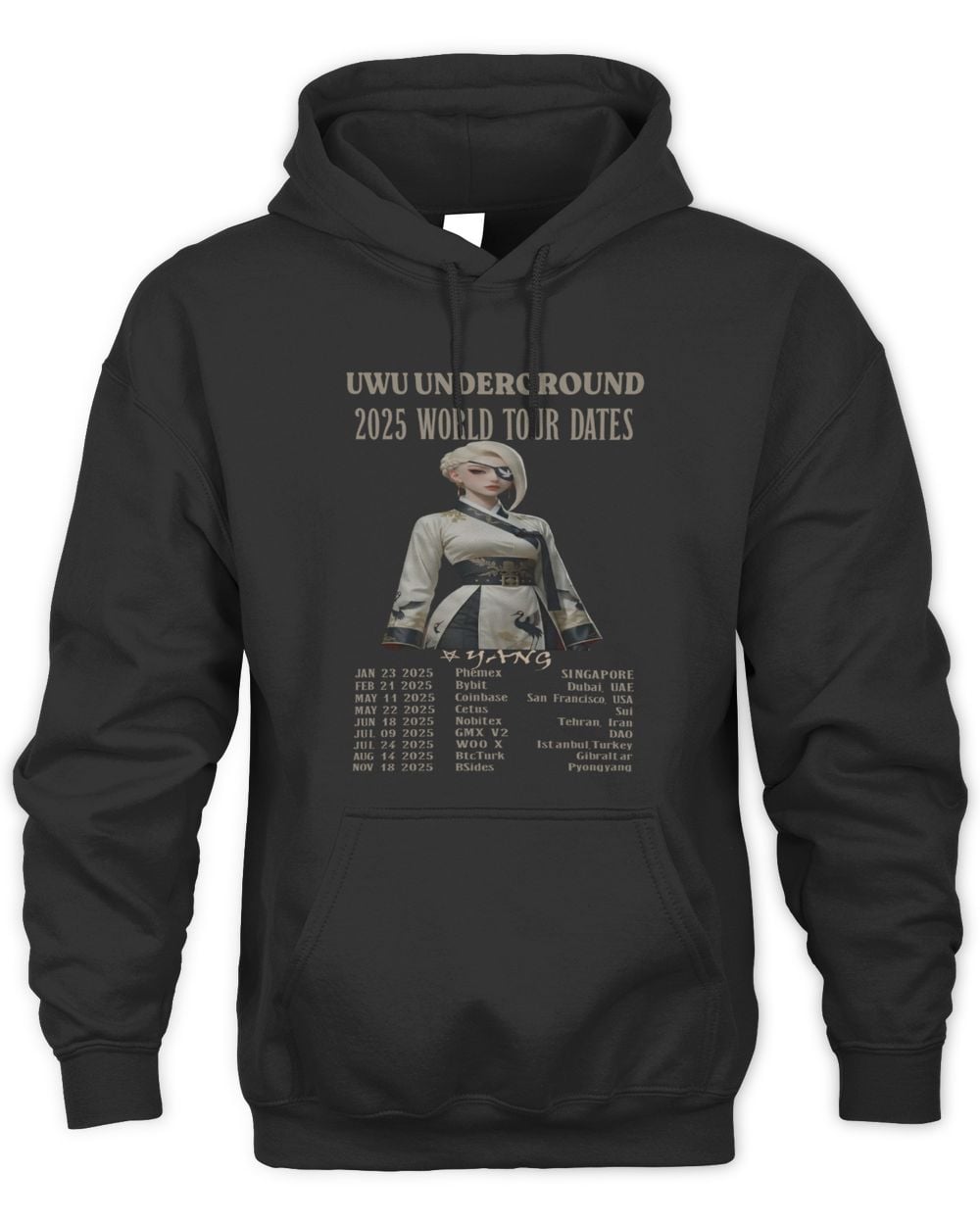 UwU World Tour Yang 2025 Hoodie Sweatshirt