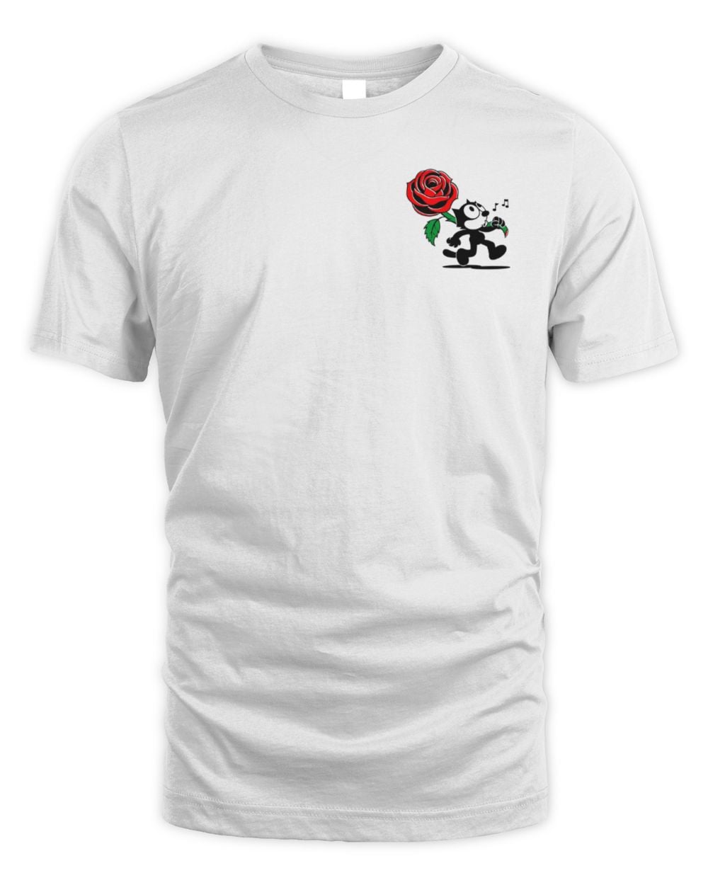 Felix The Cat Thank You T-Shirt White