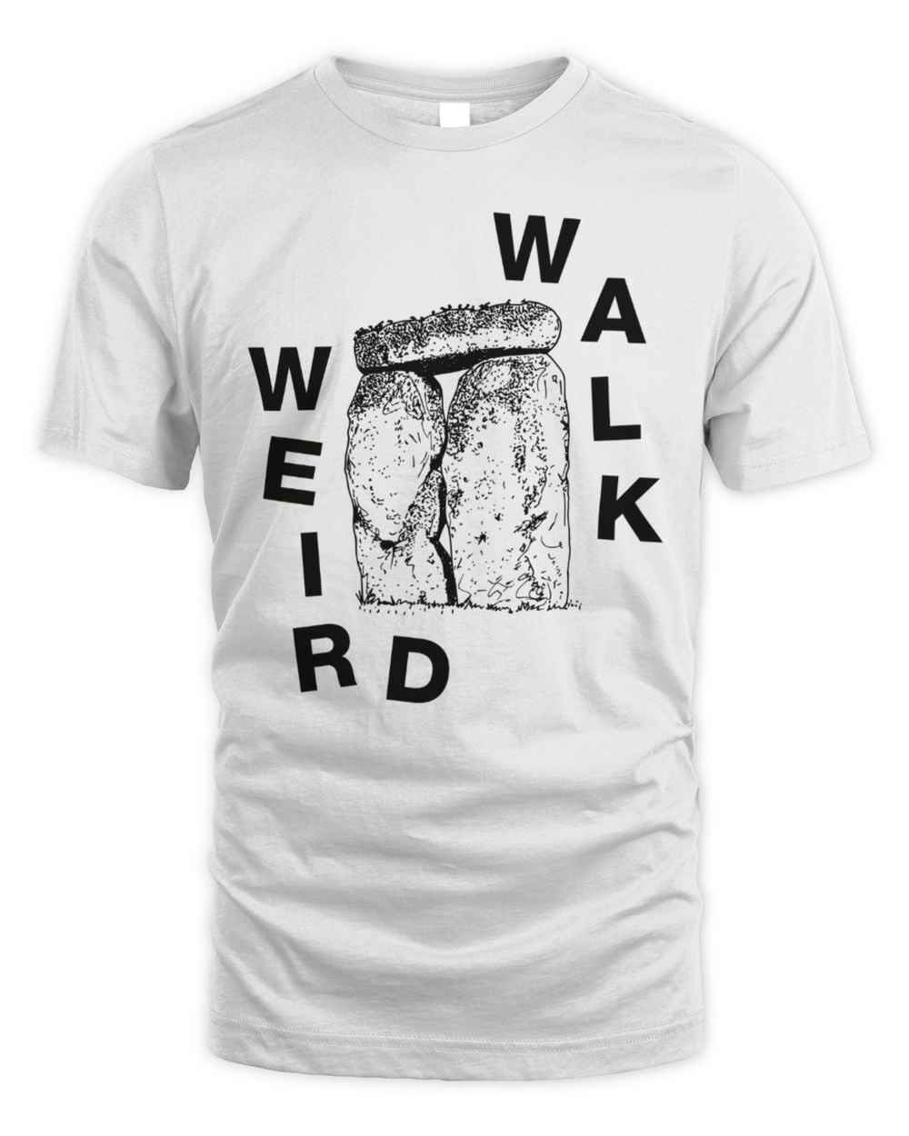 Weird Walk Merch Henge T-Shirt White