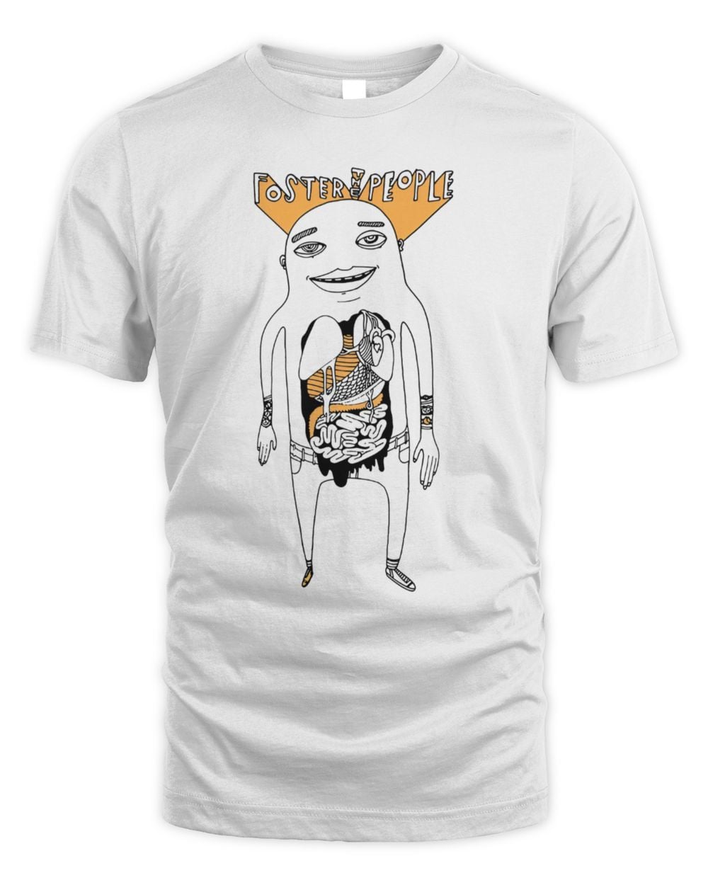 Foster The People Yellow Organ Tee