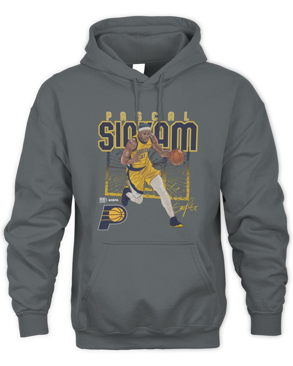 Pascal Siakam Indiana Pacers Shattered Hoodie Sweatshirt