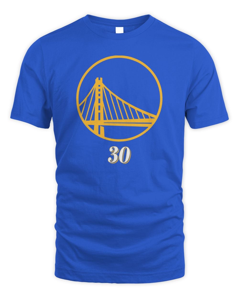 Men's Fanatics Stephen Curry Royal Golden State Warriors In The Paint Name & Number T-Shirt