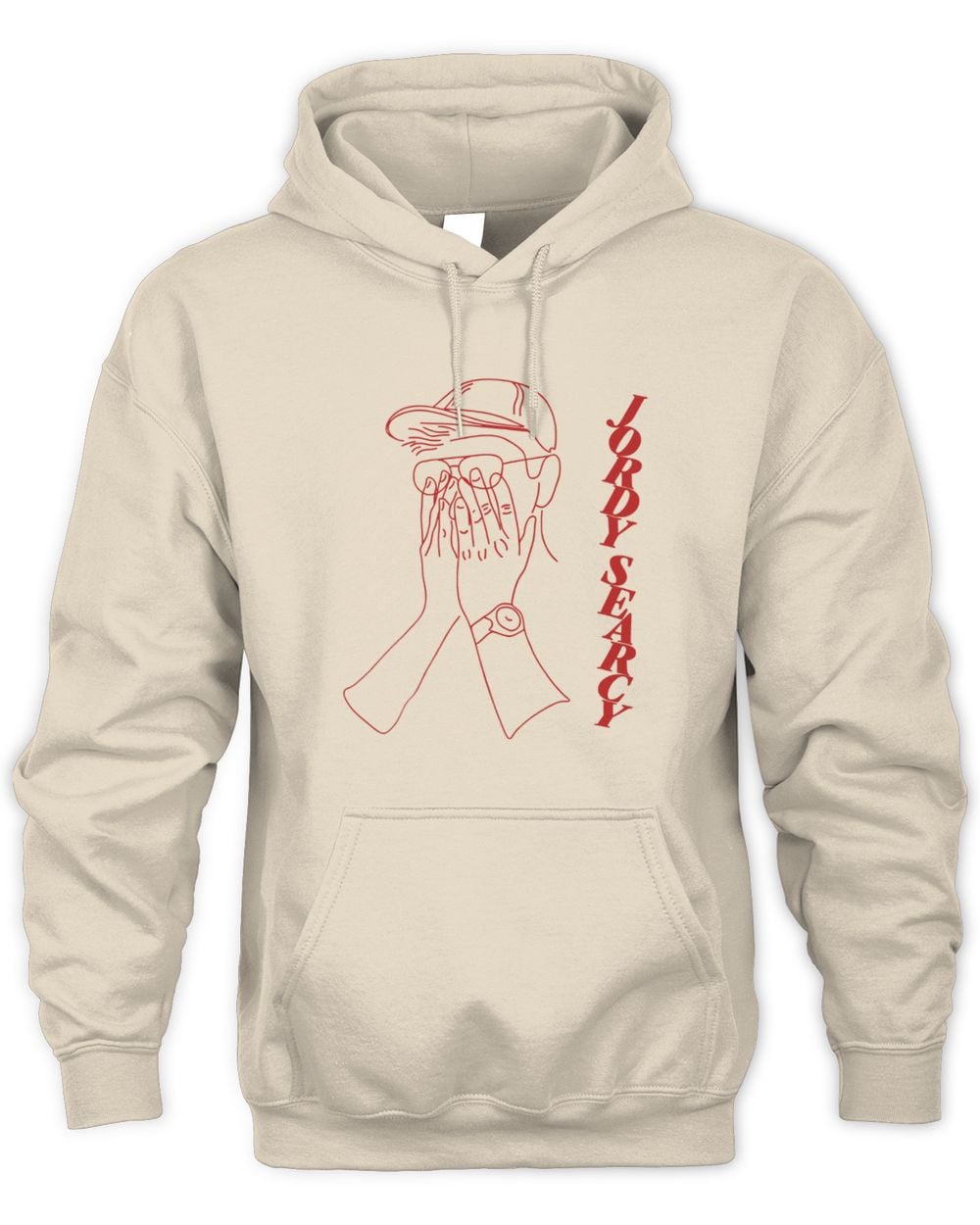 Jordy Searcy Merch Jordy Face Hoodie