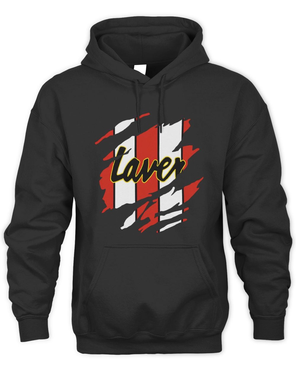 Retro Sheffield United 1992 Torn Effect Hoodie