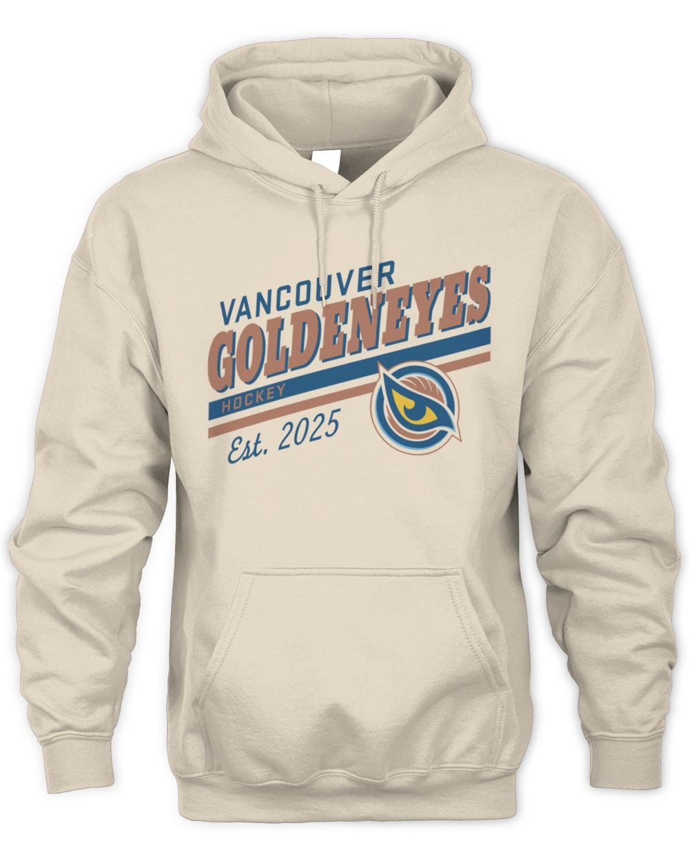 Vancouver Goldeneyes Sportiqe Graphic Hoodie Sweatshirt