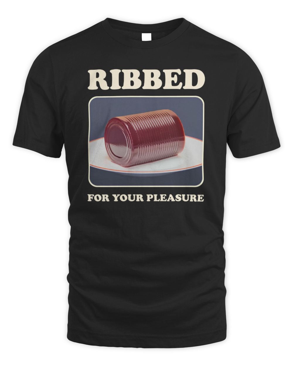 Ribbed For Your Pleasure T-Shirt Black