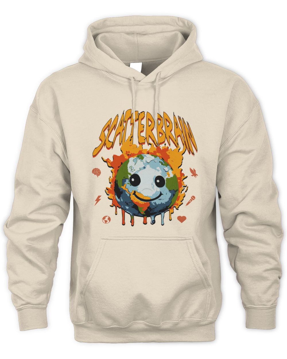 Scatterbrain World Hoodie Sweatshirt