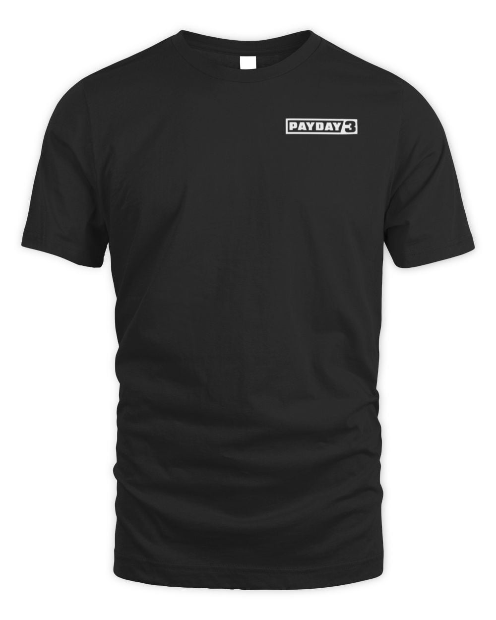 Black Starbreeze Merch Payday 3 Logo T-Shirt