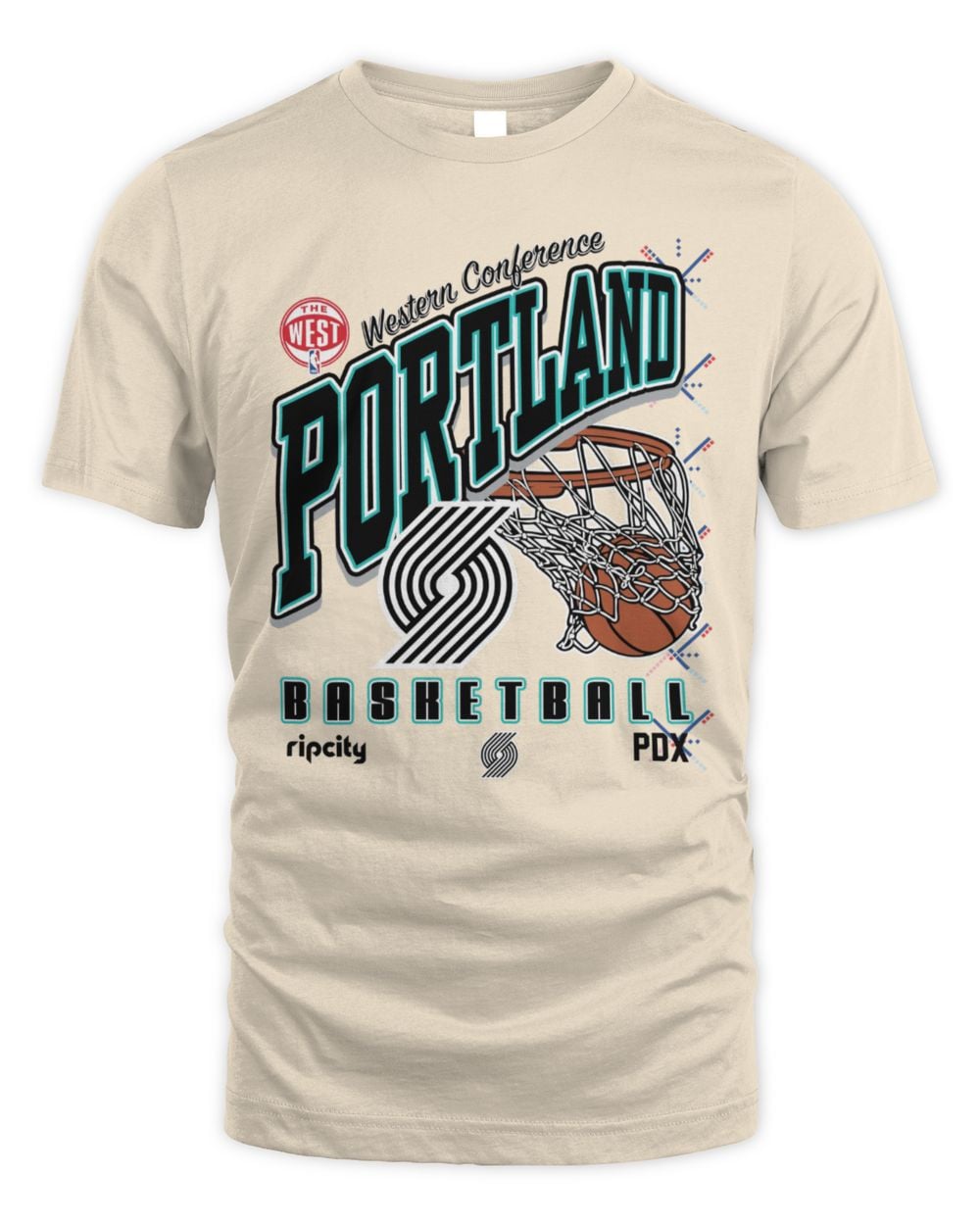 Portland Trail Blazers 2025 City Edition Stone T-Shirt