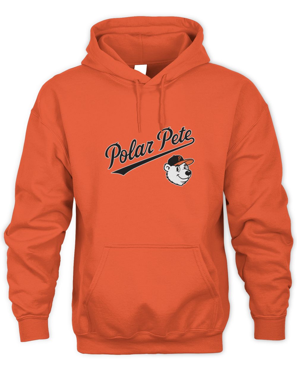 In The Clutch Shop Polar Pete Baltimore Orioles Hoodie Sweatshirt
