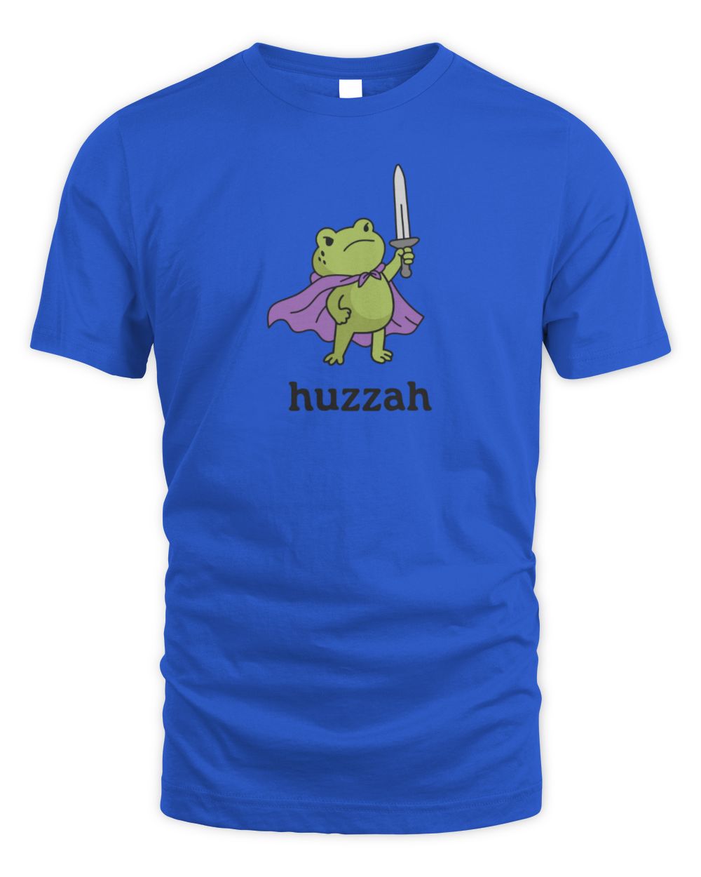 Huzzah Frog T-Shirt Royal