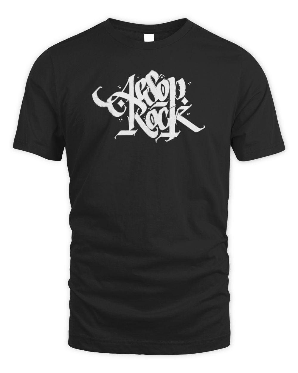 Rhymesayers Merch Aesop Rock Script T-Shirt Black