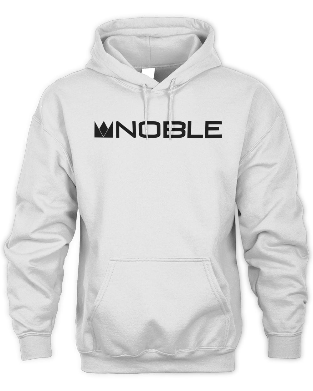 Noble Audio Merch Noble Audio Logo Hoodie White