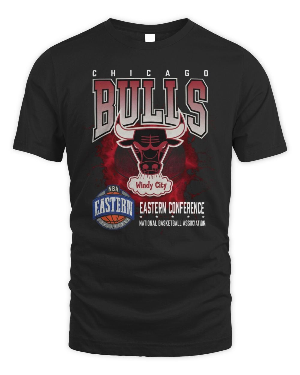 Chicago Bulls 1960-1970 Hardwood Classics Black T-Shirt