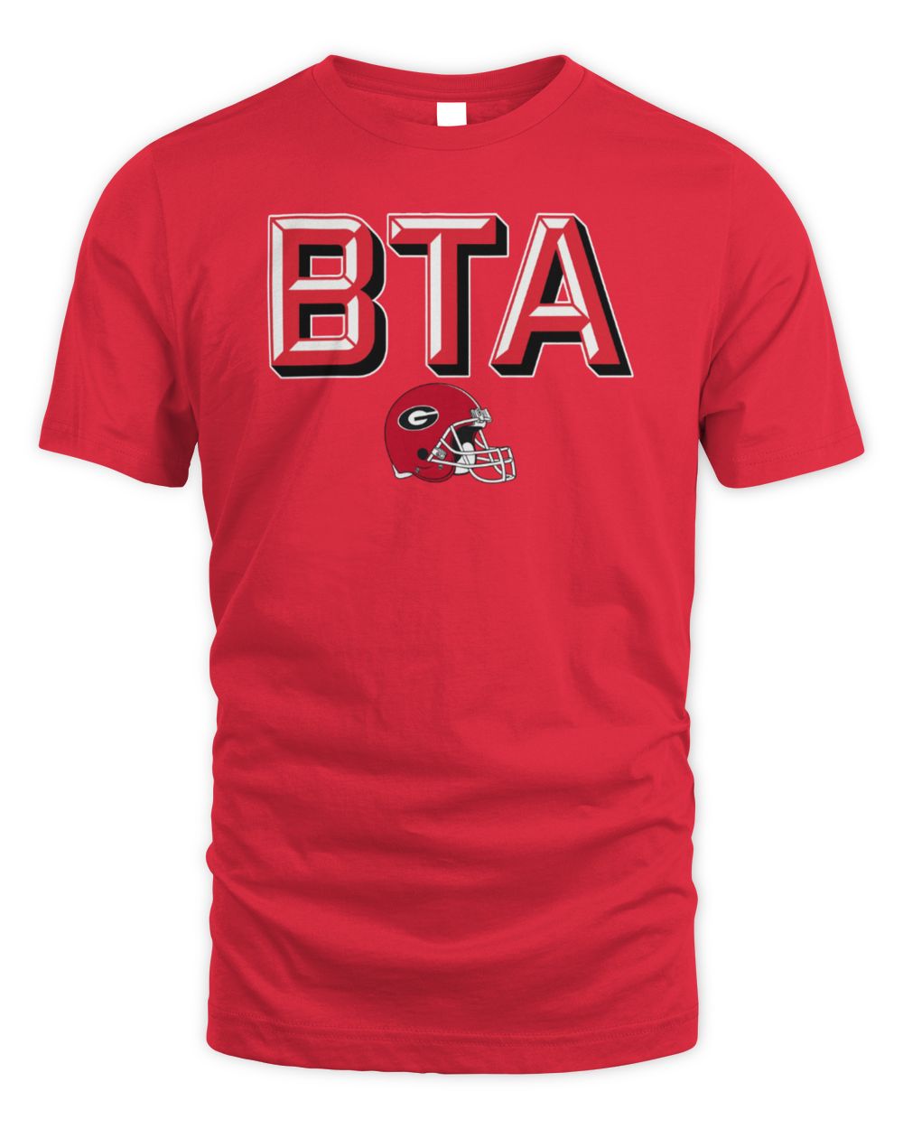 Georgia Bulldogs Football BTA Red T-Shirt