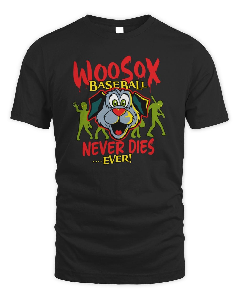 Worcester Red Sox Blacklight Woofster Zombie Tee