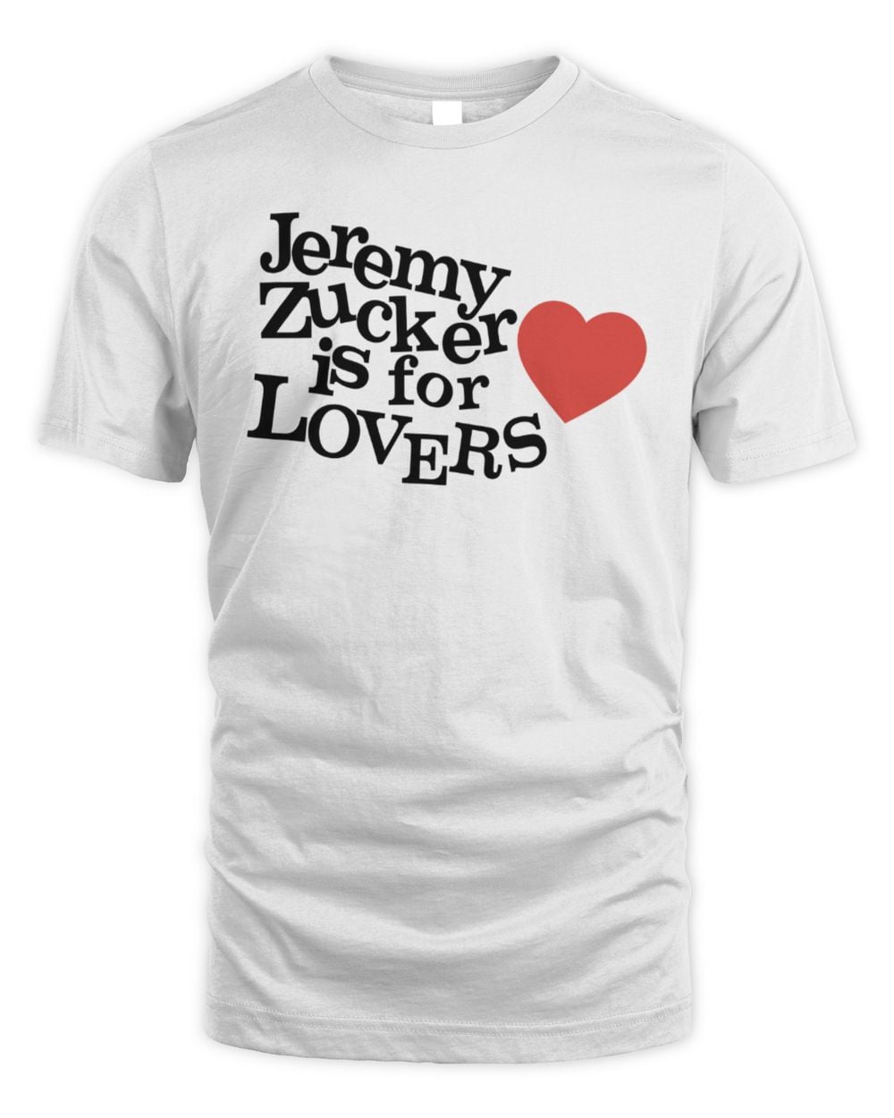 Jeremy Zucker Jersey Is For Lovers White T-Shirt