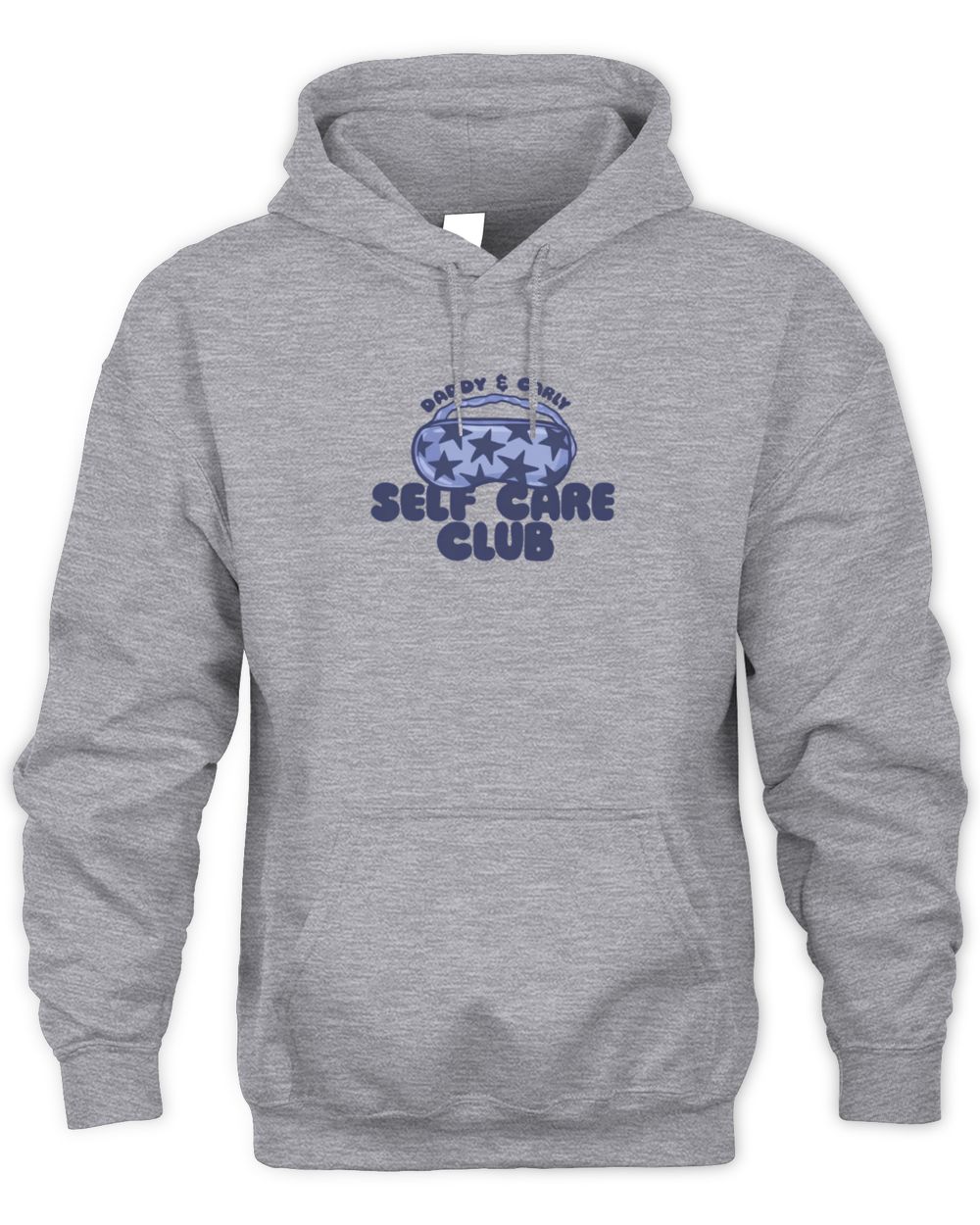 Social Merch Self Care Club Hoodie