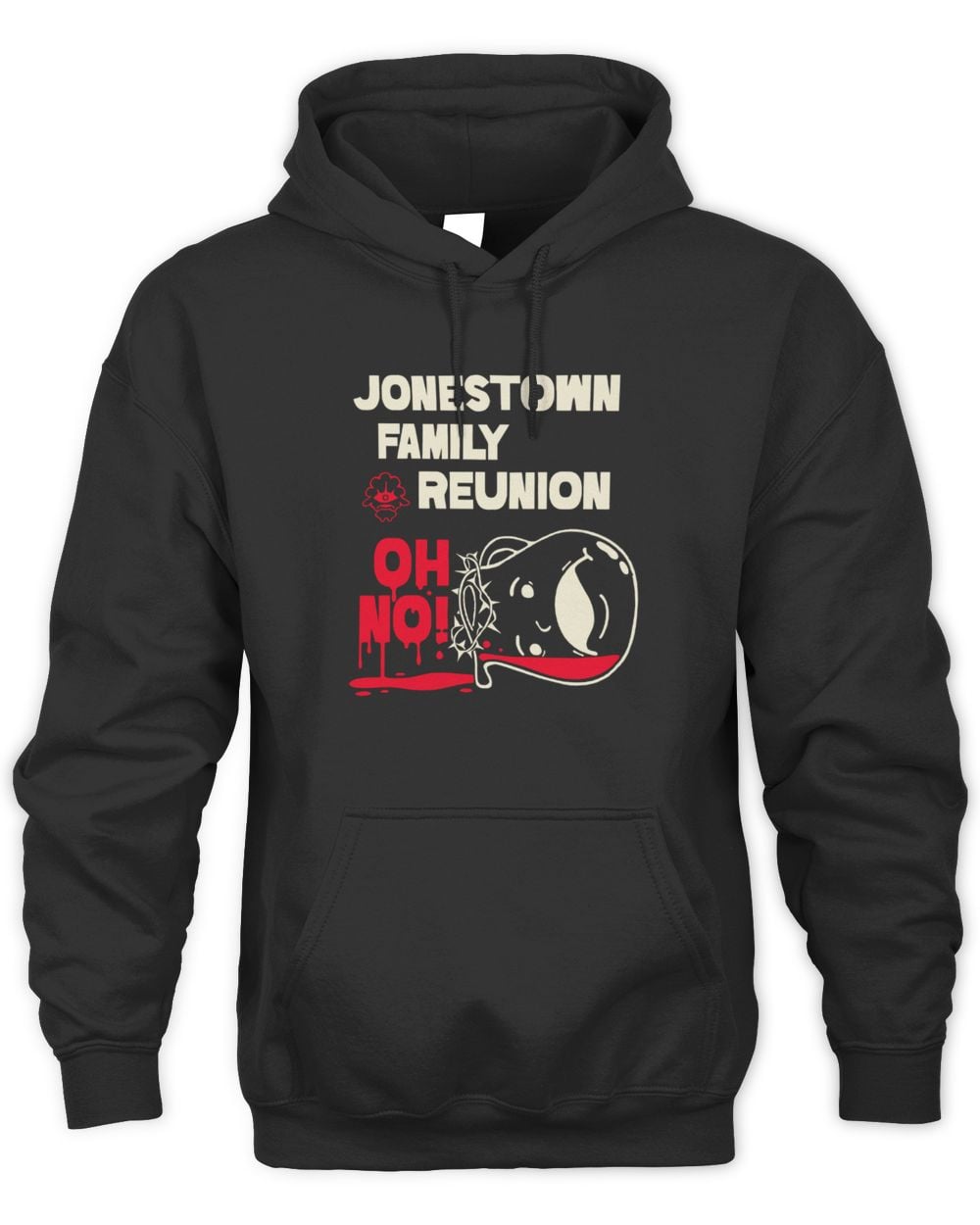 Jonestown Family Reunion Black Hoodie Sweatshirt