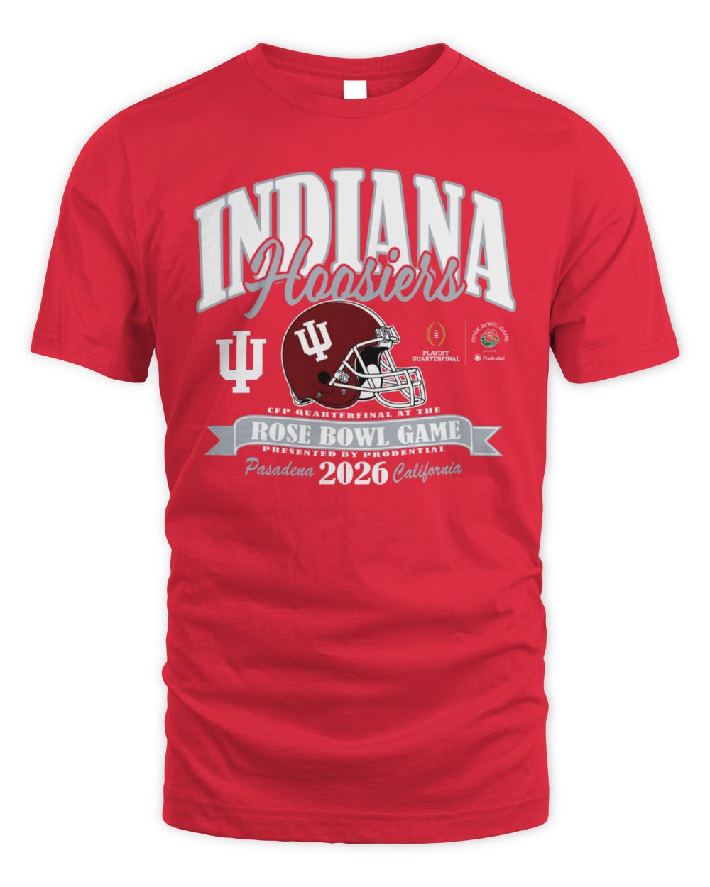 Blue 84 Crimson Indiana Hoosiers College Football Playoff 2026 Rose Bowl T-ShirtBlue 84 Crimson Indiana Hoosiers College Football Playoff 2026 Rose Bowl T-Shirt
