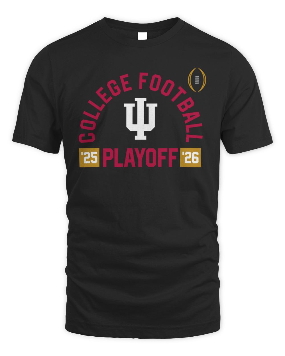 Indiana Hoosiers 2025-26 College Football Playoff Touchdown Glory T-Shirt