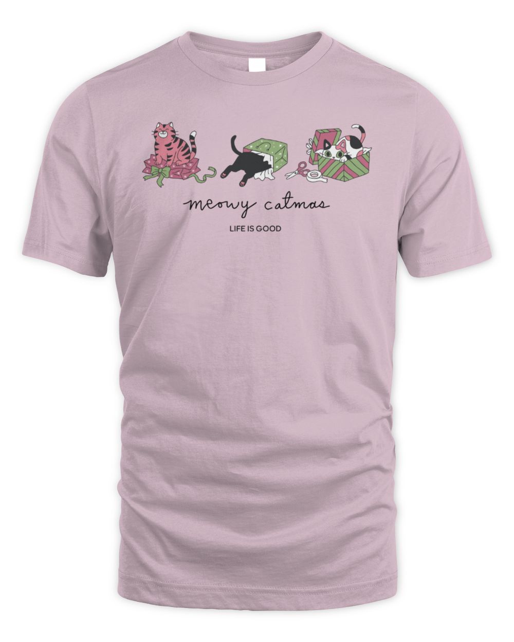 Meowy Catmas Presents Trio T-Shirt