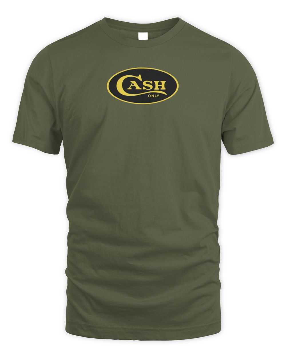 Cash Only Emblem T-Shirt Green