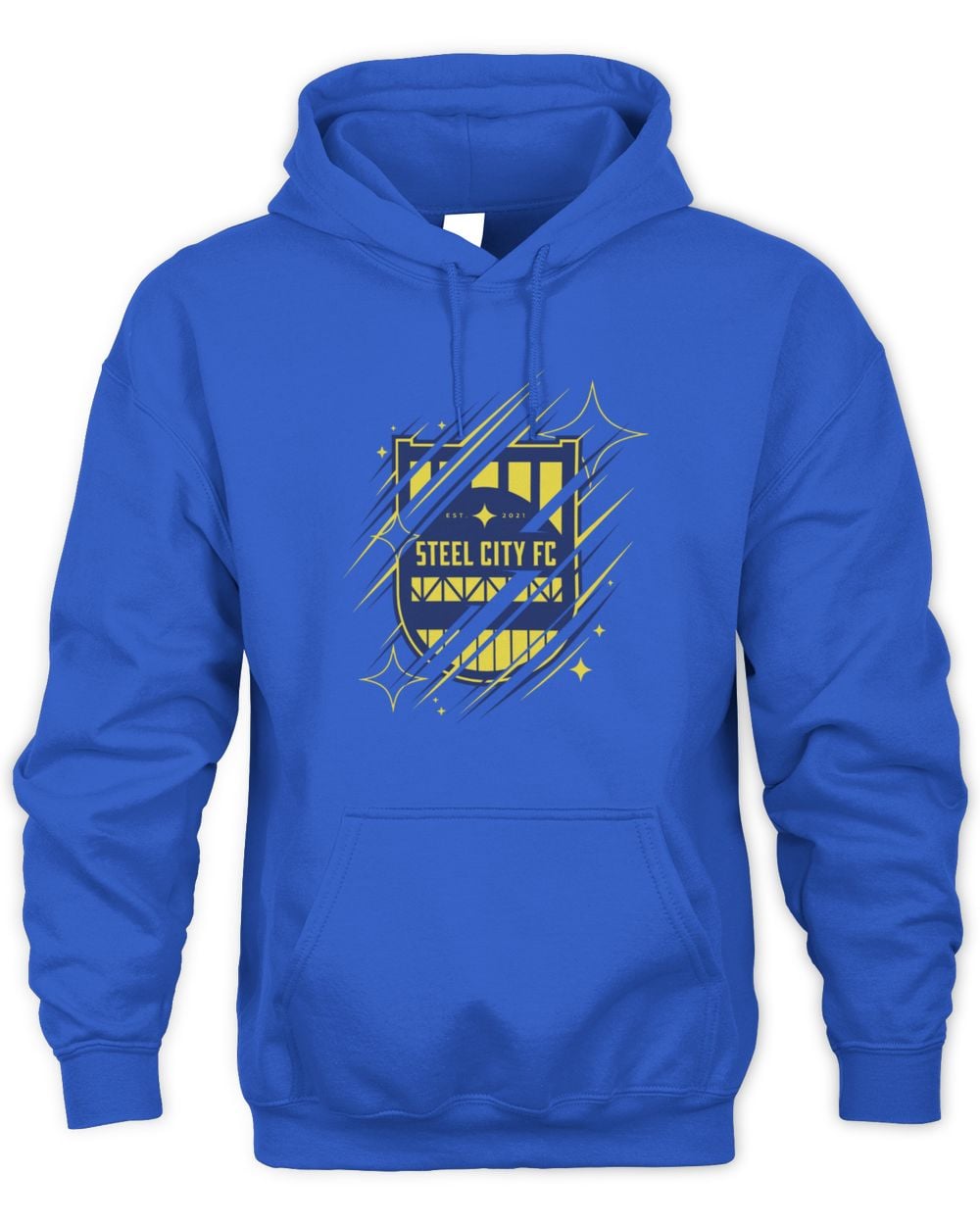 Steel City FC Soft CVC Starstrike Hoodie Sweatshirt