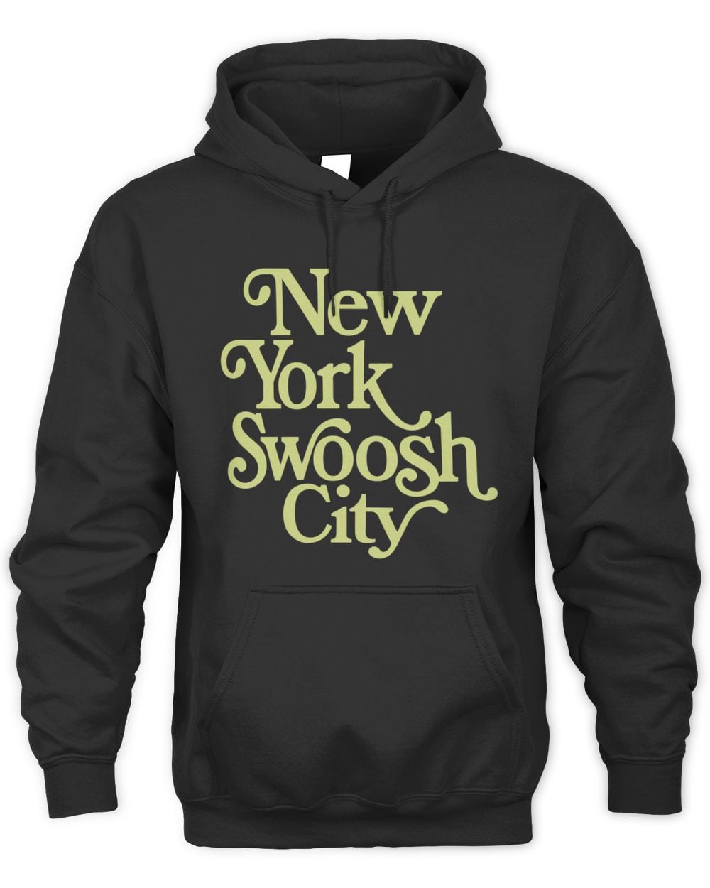 Black New York Swoosh City Hoodie Sweatshirt