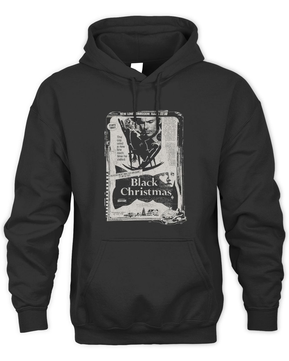Black Christmas Movie Ad Official Hoodie Sweatshirt