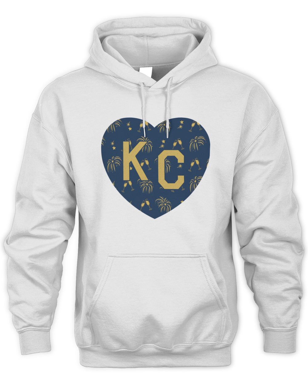 Charlie Hustle Shop NYE KC Heart Hoodie
