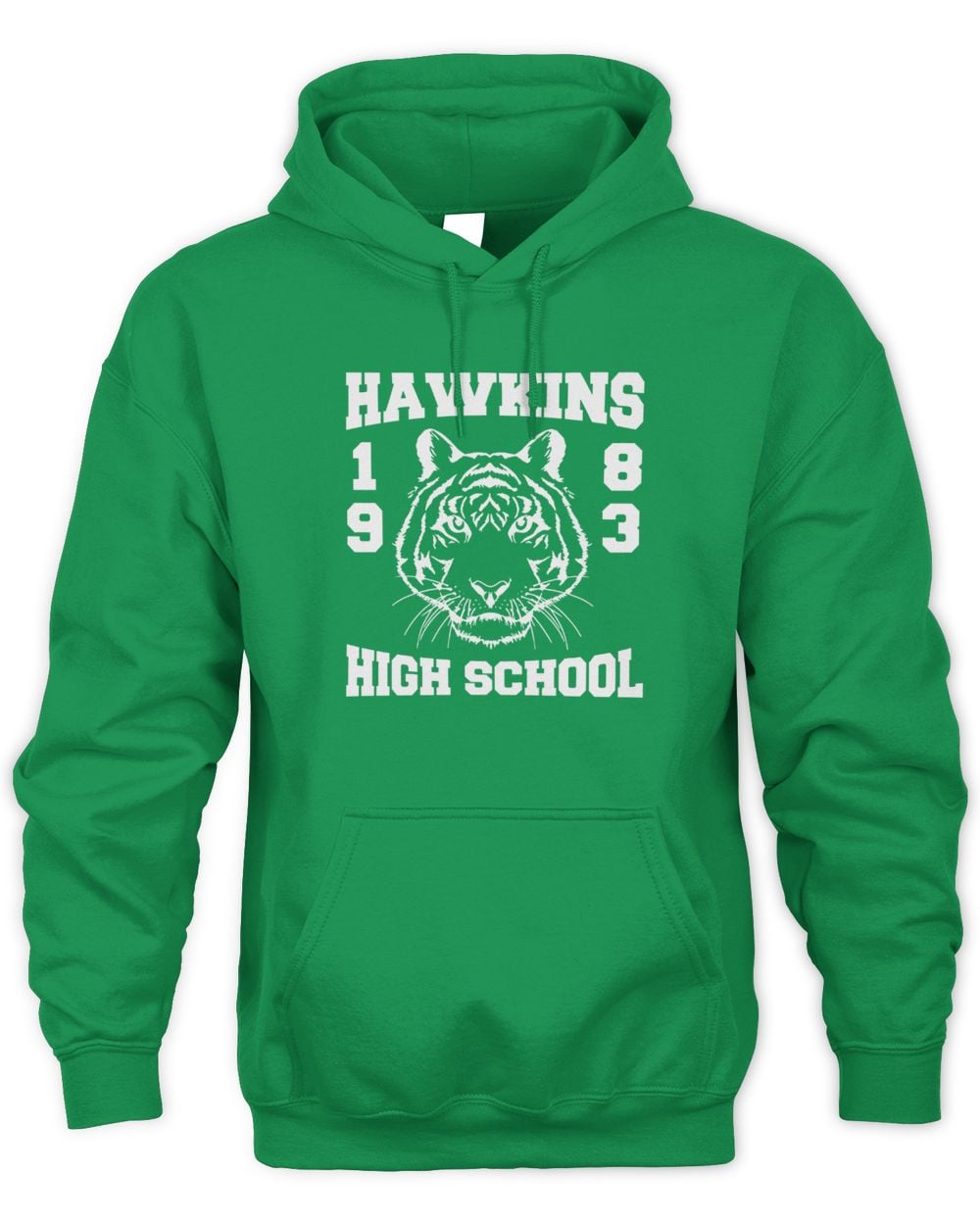 Hawkins High School 1983 Hoodie Sweatshirt Green