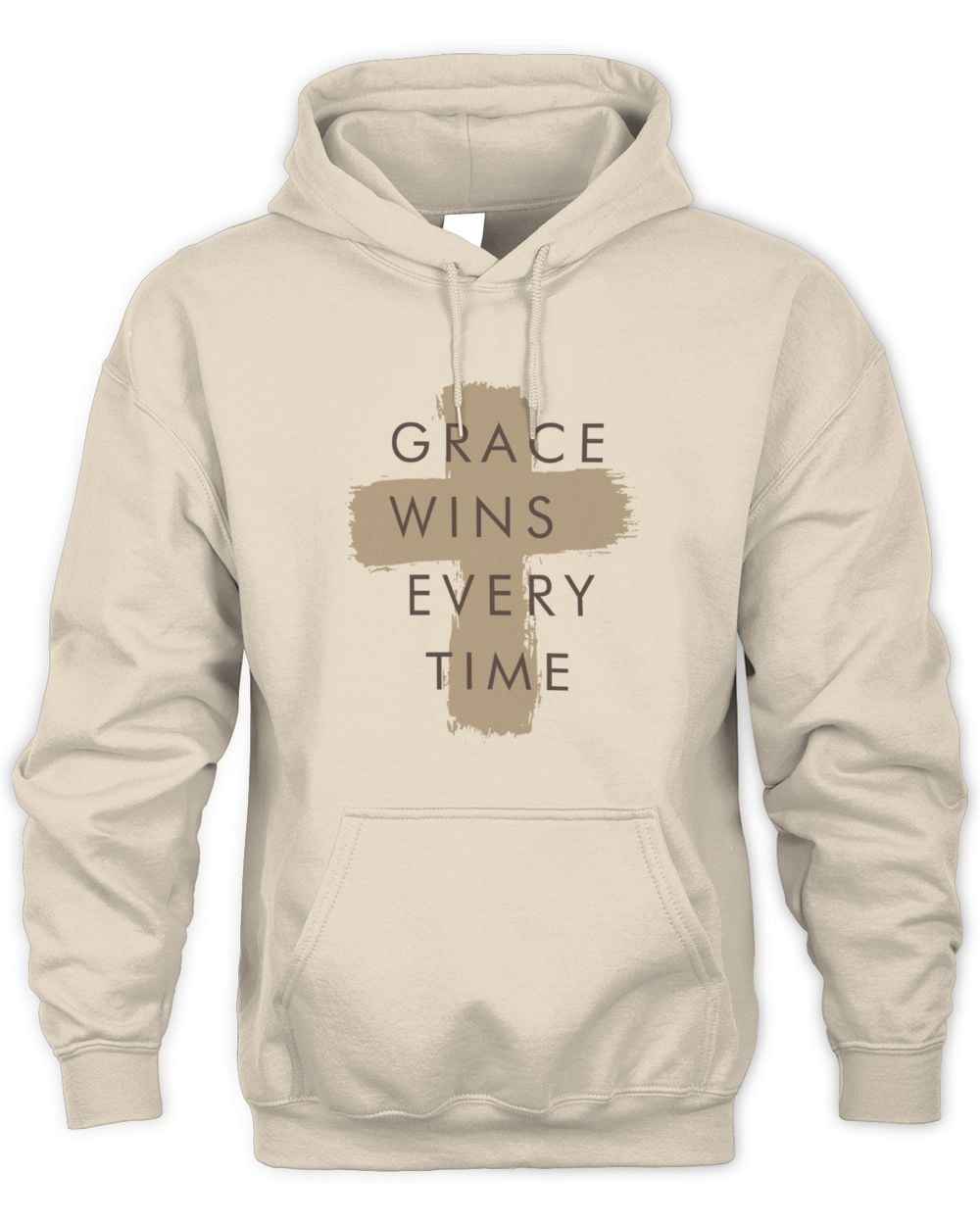Matthew West Grace Wins Neutral Hoodie Sweatshirt