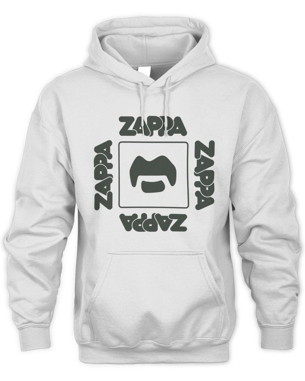 Frank Zappa Official Store Zappa Logo Army Hoodie