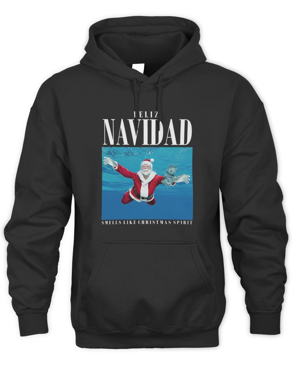 Feliz Navidad Smells Like Christmas Spirit Christmas Hoodie