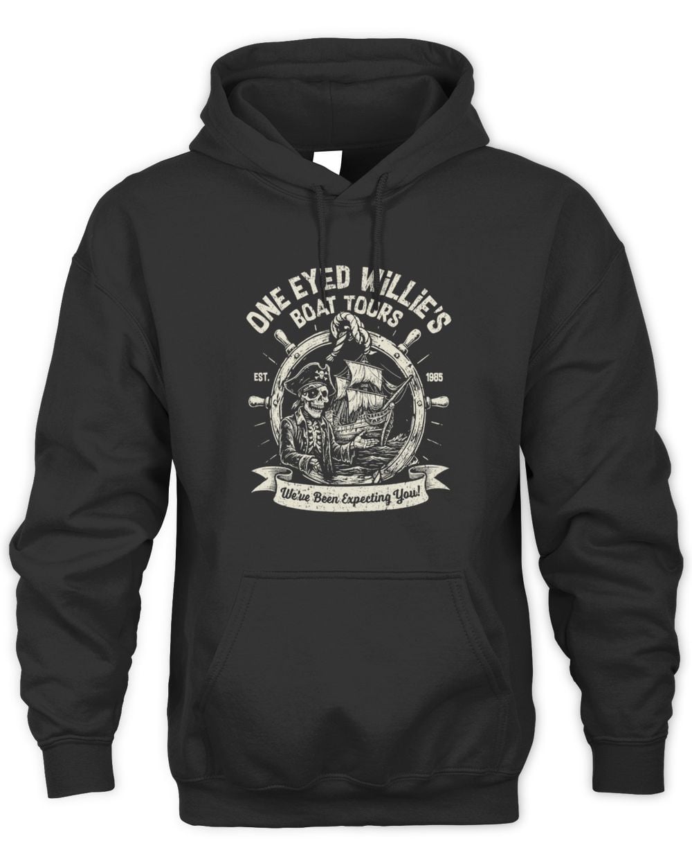 One Eyed Willie's Boat Tours Hoodie Sweatshirt