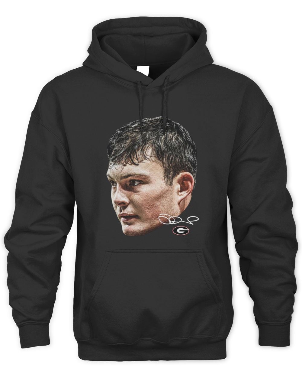 Georgia NCAA Football Oscar Delp Game Face Hoodie Sweatshirt
