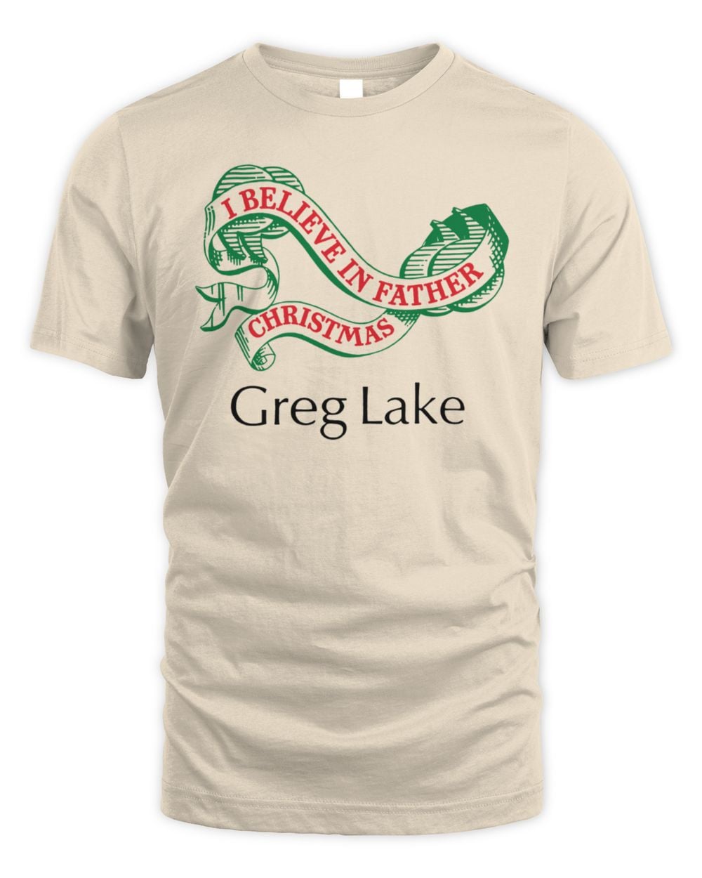 Elp Tmstor Merch Greg Lake I Believe in Father Christmas T-Shirt